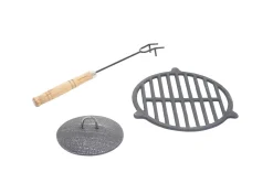 Mendler Terrassenofen HWC-F71, Feuerstelle Terrassenkamin Gartenkamin Gartenofen, Gusseisen 11,7kg 91x42x42cm -Garten- & Gewächshäuser Geschäft f7c912920ac51086b09f5dafa58670f4