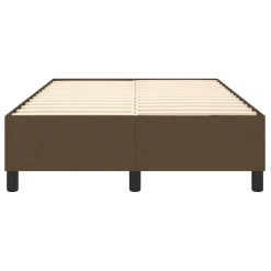 VidaXL Boxspringbett Dunkelbraun 120x200 Cm Stoff 11 VidaXL Boxspringbett Dunkelbraun 120x200 Cm Stoff -Garten- & Gewächshäuser Geschäft f7fea0c3c4a7892c869414f5df7142a1