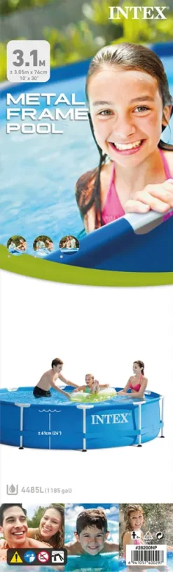 Intex Metal-Frame Pool 305 X 76 Cm -Garten- & Gewächshäuser Geschäft f80765d5411d5a315dbc950e0c00f363