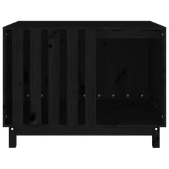 VidaXL Hundehütte Schwarz 90x60x67 Cm Massivholz Kiefer -Garten- & Gewächshäuser Geschäft f80f16e49a286f14a214777ca246f30b
