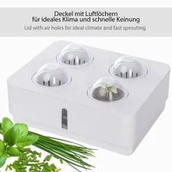 ONVAYA® Zimmergewächs Anzucht Set | Zimmer Gewächshaus Inkl. Kokoserde Und Saatgut | Kleines Gewächshaus Mit Smart Bewässerungssystem Zimmergarten 9 ONVAYA® Zimmergewächs Anzucht Set | Zimmer Gewächshaus Inkl. Kokoserde Und Saatgut | Kleines Gewächshaus Mit Smart Bewässerungssystem Zimmergarten -Garten- & Gewächshäuser Geschäft f821c3d6eb76aa11f4d4895499e5bbdc