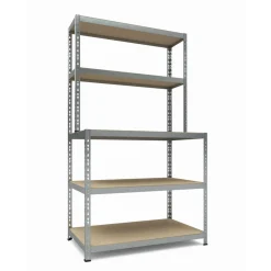 TKT Steckregal Work System 180x100x60/30 3+2