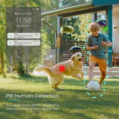 IeGeek 2K 3MP Überwachungskamera Aussen Akku, Kabellose WLAN Kamera Outdoor Mit PIR Bewegungsmelder, Personen/Autoerkennung, Farbnachtsicht, 2-Wege Audio, Arbeit Mit Alexa, IP65 22 IeGeek 2K 3MP Überwachungskamera Aussen Akku, Kabellose WLAN Kamera Outdoor Mit PIR Bewegungsmelder, Personen/Autoerkennung, Farbnachtsicht, 2-Wege Audio, Arbeit Mit Alexa, IP65 -Garten- & Gewächshäuser Geschäft f8cc1df888ddf682ceaa6f7ada83113d