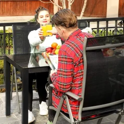 SONGMICS 4er-Set Klappbare Campingstühle, Gartenstühle, Klappstühle Mit Aluminiumgestell, 8-fach Verstellbare Rückenlehne, Max. 150 Kg Belastbar, Schwarz GCB30BK 10 SONGMICS 4er-Set Klappbare Campingstühle, Gartenstühle, Klappstühle Mit Aluminiumgestell, 8-fach Verstellbare Rückenlehne, Max. 150 Kg Belastbar, Schwarz GCB30BK -Garten- & Gewächshäuser Geschäft f8ebede35ca486f162486dfa3bf92047