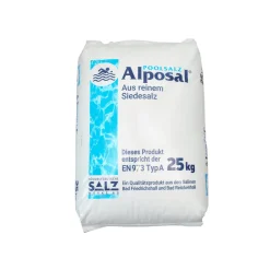 Südwestdeutsche Salzwerke Alposal Poolsalz 25 Kg - Reinstes Siedesalz 99,9%, Auch Für Chlorinator