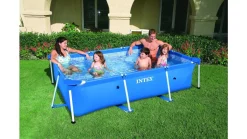 Intex Family Rahmenpool 28271NP Blau 260 X 160 X 65 Cm -Garten- & Gewächshäuser Geschäft f90c222ec82e1b655ab664e9f19570b3 1