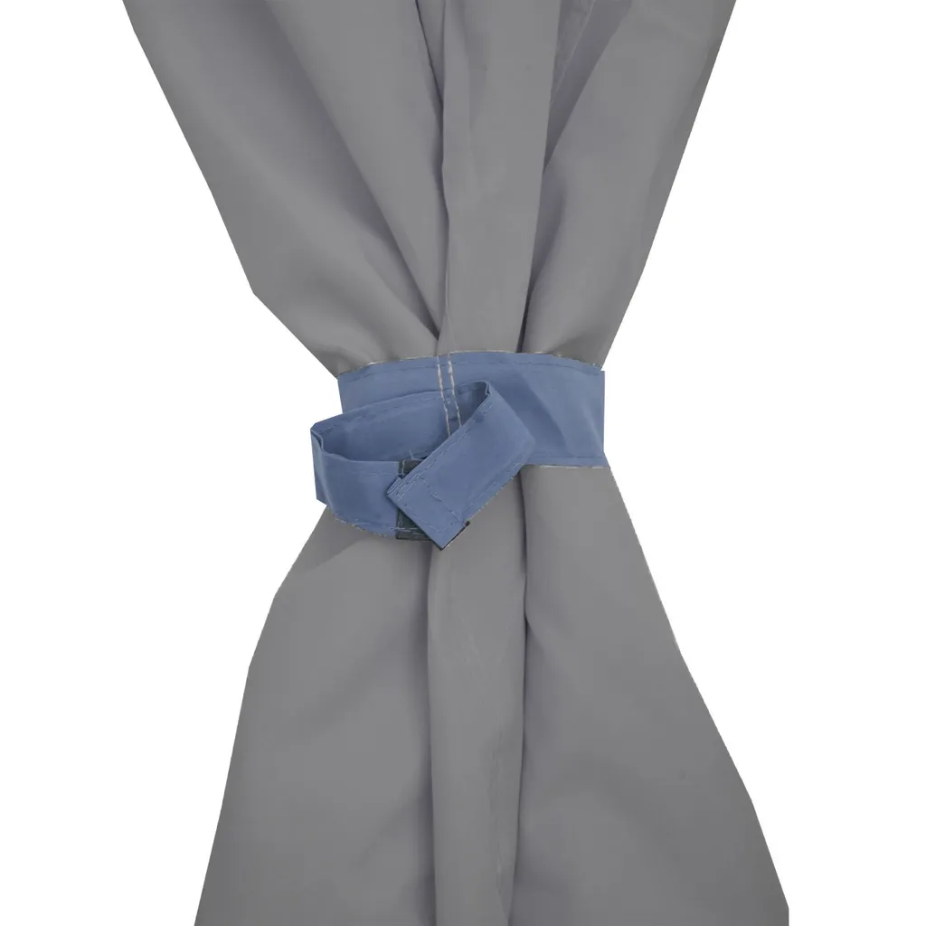 Mendler Pergola Calpe, Garten Pavillon, Stabiles 7cm-Gestell Mit Seitenwand Hellgrau 4x4m 7 Mendler Pergola Calpe, Garten Pavillon, Stabiles 7cm-Gestell Mit Seitenwand Hellgrau 4x4m – Bild 7