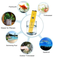 Monzana Wassertester Pool 3 Geräte Set Messgerät PH EC Temp Tester Digital Wasserprüfer Wassertestgerät -Garten- & Gewächshäuser Geschäft f94be327912b7a21e6430d0c03d35073