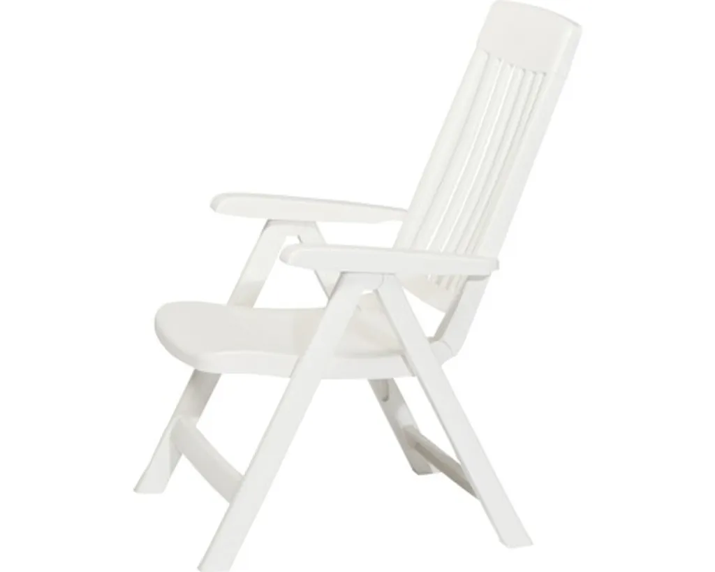 SIEGER Gartensessel Klappbar Palma Weiß Kunststoff 13 SIEGER Gartensessel Klappbar Palma Weiß Kunststoff – Bild 13