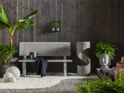 Dehner Gartenbank, 2-Sitzer, Ca. 120 X 50 X 75 Cm, Granit, Grau -Garten- & Gewächshäuser Geschäft f9a641ecb12f702c5dfce011d82bdc2f