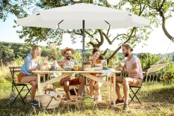 Deuba Kingsleeve Sonnenschirm 330 Cm Mit Kurbel Knickbar Wasserfest Alu Groß Rund Balkon Terrasse Garten Balkonschirm Kurbelschirm Marktschirm, Farbe:beige 15 Deuba Kingsleeve Sonnenschirm 330 Cm Mit Kurbel Knickbar Wasserfest Alu Groß Rund Balkon Terrasse Garten Balkonschirm Kurbelschirm Marktschirm, Farbe:beige -Garten- & Gewächshäuser Geschäft f9b3b630e0473ba31052ed6c1d5779c9