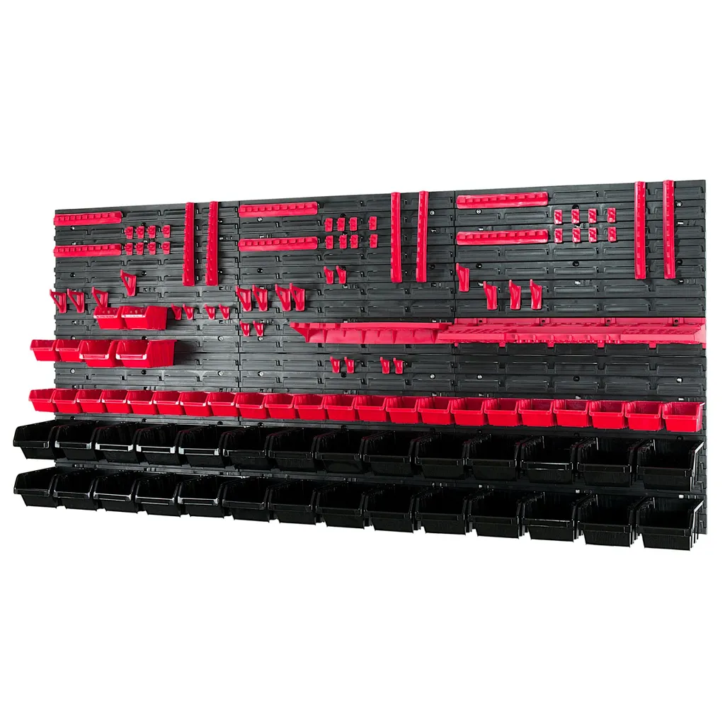 Valle Verde 124-tlg. Set Werkzeugwand 1728 X 780 Mm Lochwand Werkzeughalter Sichtlagerboxen Wekstattordnung Wandregal 4 Valle Verde 124-tlg. Set Werkzeugwand 1728 X 780 Mm Lochwand Werkzeughalter Sichtlagerboxen Wekstattordnung Wandregal – Bild 4