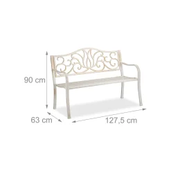 Relaxdays Gartenbank Antik -Garten- & Gewächshäuser Geschäft fa083c0865361c7d12651694ff6025c2