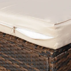 Mucola XXL Lounge Gartenmöbel Set Sitzgruppe Garten Sofa + Auflagen PolyRattan Braun -Garten- & Gewächshäuser Geschäft fa159e3e38a4ae0d18bc3c5ae83af04c