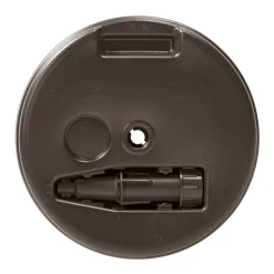 Deuba Sonnenschirmständer Schirmständer Befüllbar Wetterfest Rund Eckig, Form/Farbe:rund Anthrazit