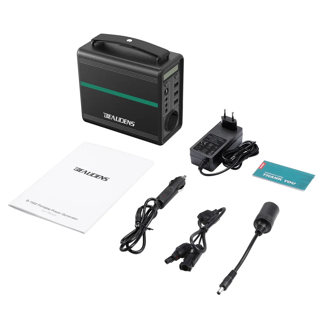 BEAUDENS 150W Tragbare Power Station 166Wh/52000mAh Solar Generator Solargenerator Stromerzeuger Mit 100W Solarpanels Solaranlagen Solarladegerät Solarzelle Solarbox Akku Ladegerät Powerbank Typ-C/USB Für Notstrom/Camping/Wohnmobile/zu Hause/ Reise CPAP Emergency 10 BEAUDENS 150W Tragbare Power Station 166Wh/52000mAh Solar Generator Solargenerator Stromerzeuger Mit 100W Solarpanels Solaranlagen Solarladegerät Solarzelle Solarbox Akku Ladegerät Powerbank Typ-C/USB Für Notstrom/Camping/Wohnmobile/zu Hause/ Reise CPAP Emergency – Bild 10