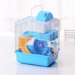 Mmgoqqt Käfig Für Hamster Oder Mäuse Kleine Nagetiere,Blau