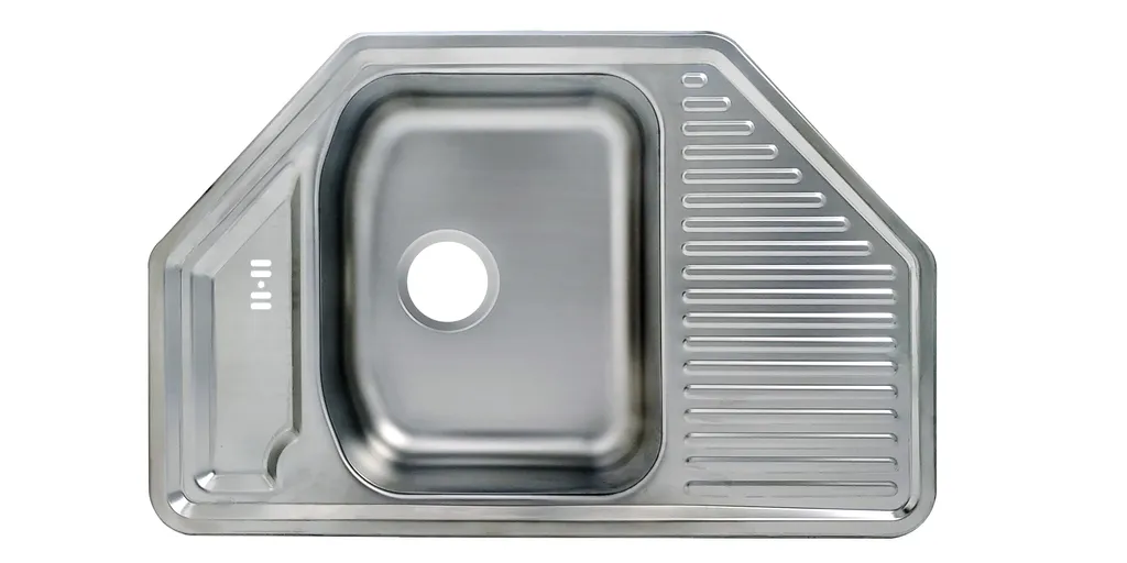 Keton Edelstahl Aufsatzspüle 100x50cm Küchenspüle Spüle Reversible+Abtropffläche 5 Keton Edelstahl Aufsatzspüle 100x50cm Küchenspüle Spüle Reversible+Abtropffläche – Bild 5