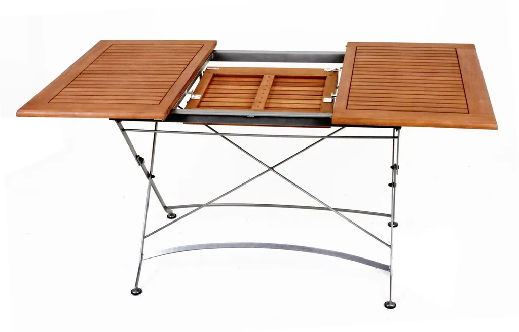 Garden Pleasure Ausziehtisch Wien 100/150x90 Garten Tisch Esstisch Holz Biergarten Klappbar 3 Garden Pleasure Ausziehtisch Wien 100/150x90 Garten Tisch Esstisch Holz Biergarten Klappbar – Bild 3