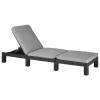 ALLIBERT By KETER Allibert Sonnenliege Daytona, Graphitgrau