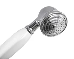 Calmwaters® Badewannenarmatur Retro Cross, Vintage-Wannenarmatur Mit Kreuzgriffen Und Handbrause, Wasserhahn Badewanne, Zweigriffmischer, Aufputzarmatur, Brauseabgang 1/2, Messing, Chrom, 13PZ2442 -Garten- & Gewächshäuser Geschäft fb13d26e42e1ee2cac3fbedbaf13b80a