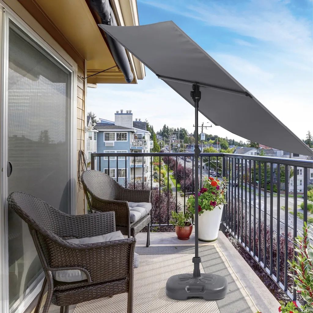 Maxxworld Sonnenschirm Gartenschirm Balkonschirm Sichtschutz Strand Schirm Wasserabweisend 2 Maxxworld Sonnenschirm Gartenschirm Balkonschirm Sichtschutz Strand Schirm Wasserabweisend – Bild 2