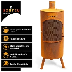 BonFeu Bongiano LP Rost Terrassenöfen -Garten- & Gewächshäuser Geschäft fb74222729fa75732189c301edda6434