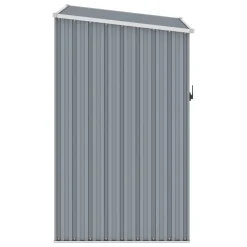VidaXL Gerätehaus Grau 87x98x159 Cm Verzinkter Stahl -Garten- & Gewächshäuser Geschäft fb8ee0af5cee1c19540fd30ed815c6fa