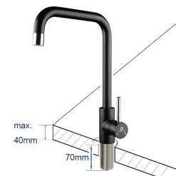 Homelody Küchenarmatur Schwarz Wasserhahn Küche 2 Strahlarten Spültischarmatur 360° Drehbar Einhebelmischer Hochdruck Spülbecken Armatur Mischbatterie Für Küchen, Schwarz 18 Homelody Küchenarmatur Schwarz Wasserhahn Küche 2 Strahlarten Spültischarmatur 360° Drehbar Einhebelmischer Hochdruck Spülbecken Armatur Mischbatterie Für Küchen, Schwarz -Garten- & Gewächshäuser Geschäft fbb9f65d9ccf800ab290620a5e773ca7