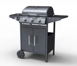Tepro Gasgrill "Tarboro" 3-Brenner Mit Seitenkocher -Garten- & Gewächshäuser Geschäft fc15e2fec4b868acc8f08b48f6e57464