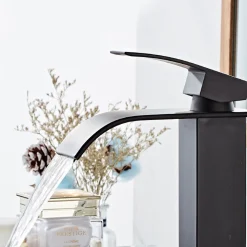 Mmgoqqt Einhebel-Waschtischmischer, Messing Verchromt, Moderne Eleganz -Garten- & Gewächshäuser Geschäft fc5941462bd7bf23ad03a5f062595f48