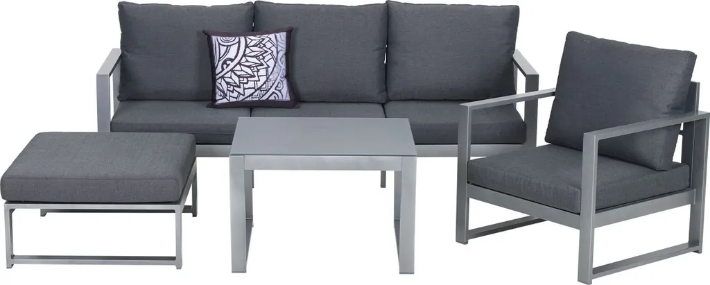 Primaster Lounge-Set Limone Inkl. Sitz- Und Rückenkissen 1 Primaster Lounge-Set Limone Inkl. Sitz- Und Rückenkissen