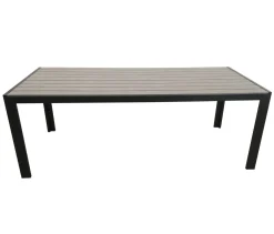 KMH® Gartentisch Tisch Terrassentisch *TUCO* 205*90 Cm Grau 7 KMH® Gartentisch Tisch Terrassentisch *TUCO* 205*90 Cm Grau -Garten- & Gewächshäuser Geschäft fcf3a5c03d389844b367b8d3c83af366