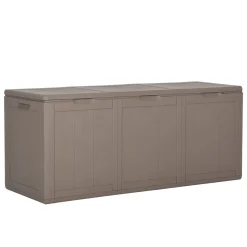 VidaXL Garten-Aufbewahrungsbox 270 L Braun PP Rattan