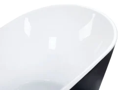 Beliani Freistehende Badewanne Schwarz Sanitäracryl Oval 180 X 78 Cm Modern 11 Beliani Freistehende Badewanne Schwarz Sanitäracryl Oval 180 X 78 Cm Modern -Garten- & Gewächshäuser Geschäft fd2909519ef55c0383eda7f82e9c9b8e