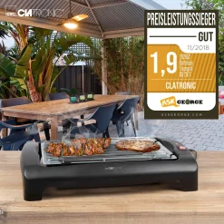 CLATRONIC Barbecue-Tischgrill BQ 2977 N Schwarz 20 CLATRONIC Barbecue-Tischgrill BQ 2977 N Schwarz -Garten- & Gewächshäuser Geschäft fd3451375005c71c269a8216e8c50086