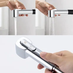 Lonheo Hochdruck Küchenarmatur Ausziehbar 360° Drehbar Wasserhahn Mischbatterie Küche Mit Quadratischem Brausekopf, Küchenwasserhahn Spültischarmatur -Garten- & Gewächshäuser Geschäft fd9ca929919544b41b88a8585bf37e60