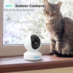 Reolink WLAN Überwachungskamera Innen 4MP, Schwenkbare IP-Kamera Indoor Mit Auto-Tracking, Personen-/Haustiererkennung, 2,4/5GHz WiFi, 2-Wege-Audio, IR-Nachtsicht, SD-Kartenslot, E1 Pro (Schwarz Und Weiß), 4 Stück 58 Reolink WLAN Überwachungskamera Innen 4MP, Schwenkbare IP-Kamera Indoor Mit Auto-Tracking, Personen-/Haustiererkennung, 2,4/5GHz WiFi, 2-Wege-Audio, IR-Nachtsicht, SD-Kartenslot, E1 Pro (Schwarz Und Weiß), 4 Stück -Garten- & Gewächshäuser Geschäft fda5dd08c9c28bd18fa7b7c42fe2e704