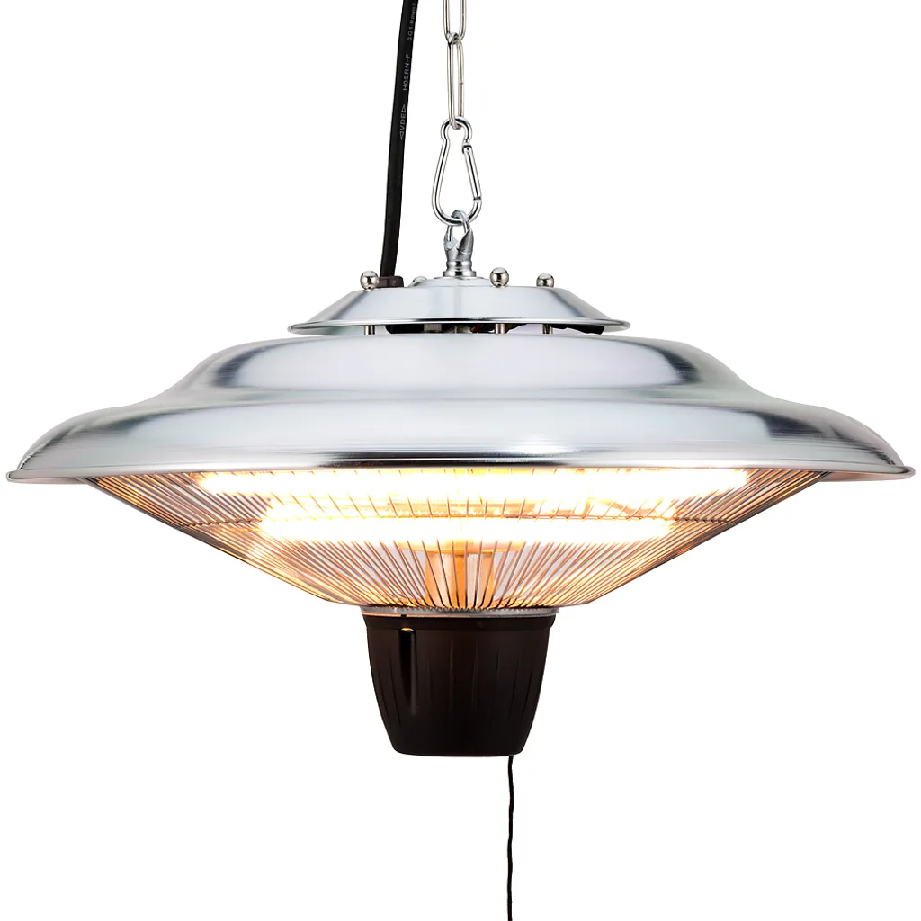 Deuba Heizstrahler Deckenheizstrahler Infrarot | 1500W | IP24 | 2 Starke Halogen Heizstäbe | Terrassenstrahler Terrassenheizer Elektro Elektrisch 4 Deuba Heizstrahler Deckenheizstrahler Infrarot | 1500W | IP24 | 2 Starke Halogen Heizstäbe | Terrassenstrahler Terrassenheizer Elektro Elektrisch – Bild 4