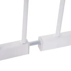 PawHut Türschutzgitter, Treppenschutzgitter, Hunde Absperrgitter, Schutzgitter Für Haustier, Hundegitter, Klemmbefestigung, Metall, Weiß, 72-107 X 76 Cm 17 PawHut Türschutzgitter, Treppenschutzgitter, Hunde Absperrgitter, Schutzgitter Für Haustier, Hundegitter, Klemmbefestigung, Metall, Weiß, 72-107 X 76 Cm -Garten- & Gewächshäuser Geschäft fdf75627731352f0241ac6750265bc78