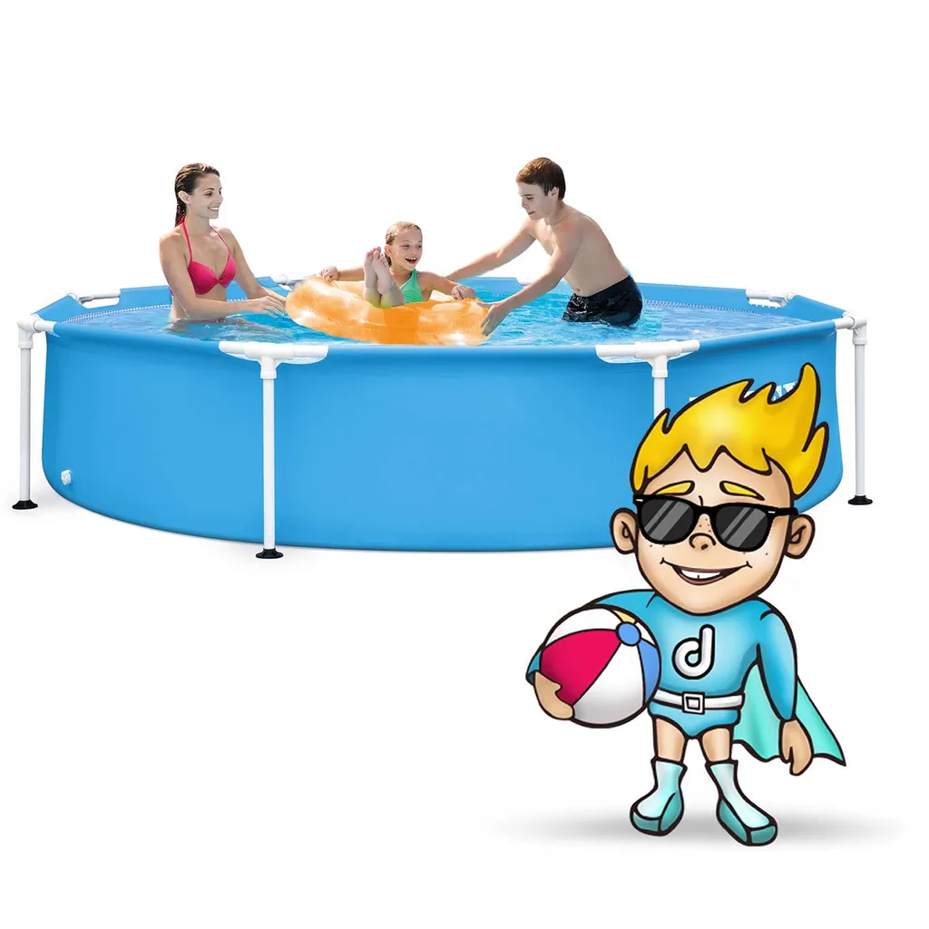 Intex 28205NP Framepool Aufstellpool 244x51cm 15 Intex 28205NP Framepool Aufstellpool 244x51cm – Bild 15