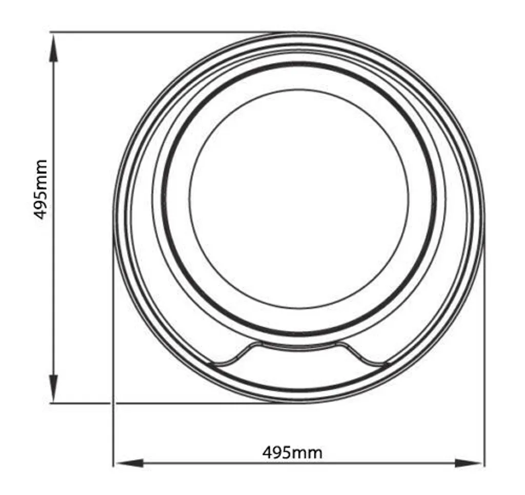 Edelstahl Rund Küchenspüle Edelstahlspüle Einbauspüle Spüle Rundspüle Durchmesser 48cm 48Ø Premium-Line Inclusive Ablaufgarnitur Spülmaschinen Anschluss Und Überlauf Und Vorgestanztem Hahnloch Von Keton 3 Edelstahl Rund Küchenspüle Edelstahlspüle Einbauspüle Spüle Rundspüle Durchmesser 48cm 48Ø Premium-Line Inclusive Ablaufgarnitur Spülmaschinen Anschluss Und Überlauf Und Vorgestanztem Hahnloch Von Keton – Bild 3