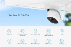 Reolink RLC-820A (2 Stück), 8MP Smarte PoE LAN IP-Überwachungskamera Aussen Mit 30m IR Nachtsicht, Zeitraffer 12 Reolink RLC-820A (2 Stück), 8MP Smarte PoE LAN IP-Überwachungskamera Aussen Mit 30m IR Nachtsicht, Zeitraffer -Garten- & Gewächshäuser Geschäft fe3378d21494be851db00141f79882d7
