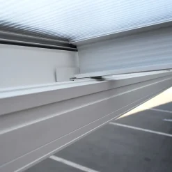 HOME DELUXE - Terrassenüberdachung 618 X 303 X 226 / 278 Cm Weiß Terrassendach Überdachung Carport -Garten- & Gewächshäuser Geschäft fee9c928f70f1c516cc5069f0037c3fc