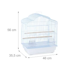 Relaxdays Dekorativer Vogelkäfig -Garten- & Gewächshäuser Geschäft ff21b258e1a3224c76c55afd40450754