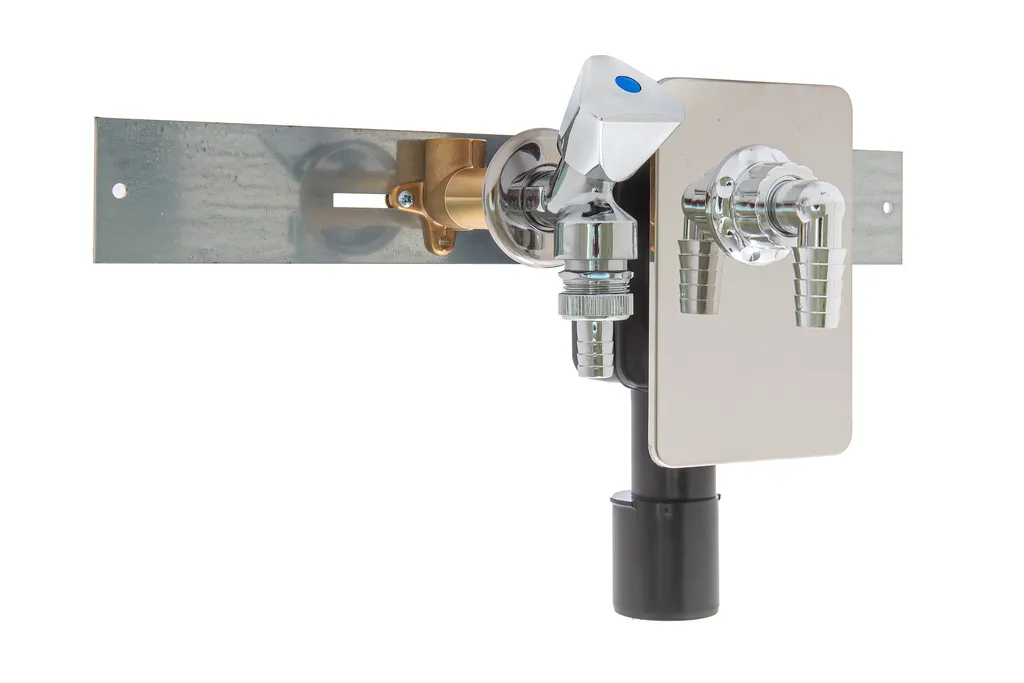 Sanrid Unterputz Geräte Siphon & Auslaufventil Inkl. Montageschiene 2 Sanrid Unterputz Geräte Siphon & Auslaufventil Inkl. Montageschiene – Bild 2