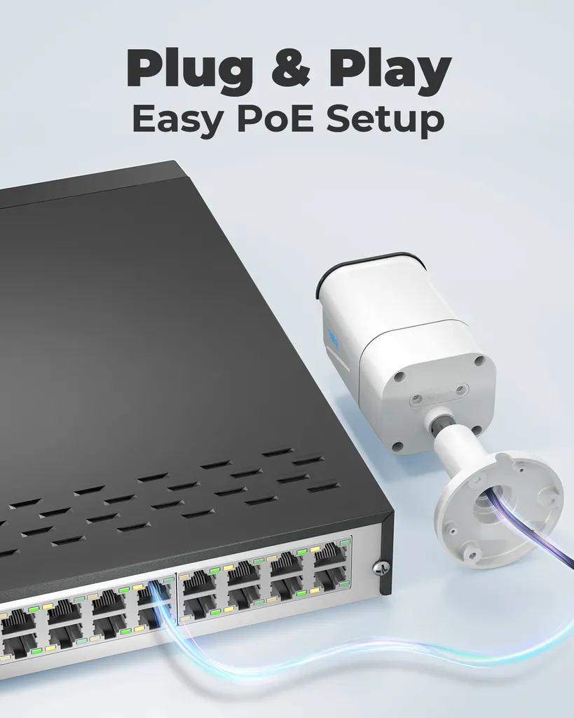 Reolink 4K Überwachungskamera Set, Videoüberwachung Mit 8X 8MP PoE IP Kamera Und 16CH 4TB HDD NVR, Personenerkennung Und Fahrzeugerkennung, IP66, 30M IR Nachtsicht Für Aussen, Innen, RLK16-800B8-A 2 Reolink 4K Überwachungskamera Set, Videoüberwachung Mit 8X 8MP PoE IP Kamera Und 16CH 4TB HDD NVR, Personenerkennung Und Fahrzeugerkennung, IP66, 30M IR Nachtsicht Für Aussen, Innen, RLK16-800B8-A – Bild 2