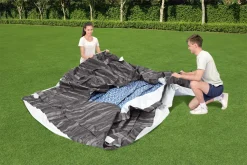 Bestway® Steel Pro MAX™ Frame Pool Set Mit Filterpumpe + Verdeck Ø 366 X 122 Cm, Lichtgrau, Rund -Garten- & Gewächshäuser Geschäft ffb94665fbaa488034048084dc18e3f9