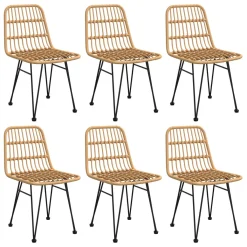 VidaXL 7-tlg. Garten-Essgruppe Poly Rattan -Garten- & Gewächshäuser Geschäft ffeb11ca38fbe6b3479ca07320080b8e